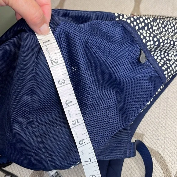 The North Face Wise Guy Backpack, Navy White, Medium Size school bag, hiking - Picture 12 of 17